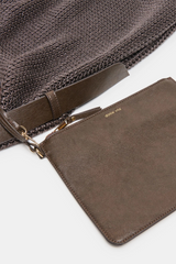 Lavender Miriel Tote | Chocolate Brown Tote