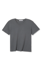 Dim Gray Harley Boxy Crew Tee T Shirt