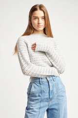 Beige Emersyn Long Sleeve Sweater Sweater