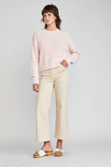 Light Gray Aria Hi-Waist Pants Pant
