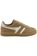 White Smoke Viper Sneaker | Light Caramel/Off White/ Gold/Gum Sneaker
