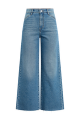 White Smoke The Mischa Shortie High Rise Ankle | Rio Jeans