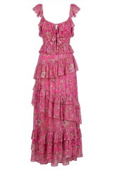 Black Corinne Dress Maxi Dress