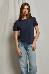 Gray Harley Boxy Crew Tee T Shirt