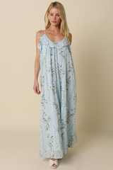 Rosy Brown Cala Floral Maxi Dress Maxi Dress
