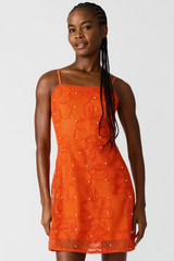 Lavender Maureene Dress Mini Dress