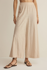 Gray Scout Textured Slub Pant Pant