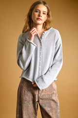 Chocolate The Everyday Essential Cardigan Cardigan