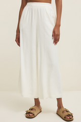Antique White Scout Linen Pant Pant