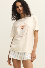 Antique White Espresso Martini Boyfriend Tee T Shirt