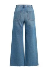 White Smoke The Mischa Shortie High Rise Ankle | Rio Jeans