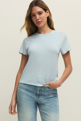 Antique White Tourist Knit Jersey Tee T Shirt