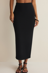 Black Ainslie Midi Skirt Midi Skirt