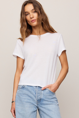 Lavender Tourist Knit Jersey Tee T Shirt