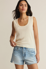 Gray Leisurely Tank Tank Top