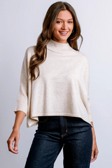 Light Gray Aja Ortho Solid Sweater Sweater