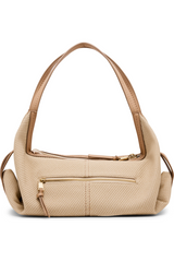 Billy Woven Shoulder Bag | Natural/Multi