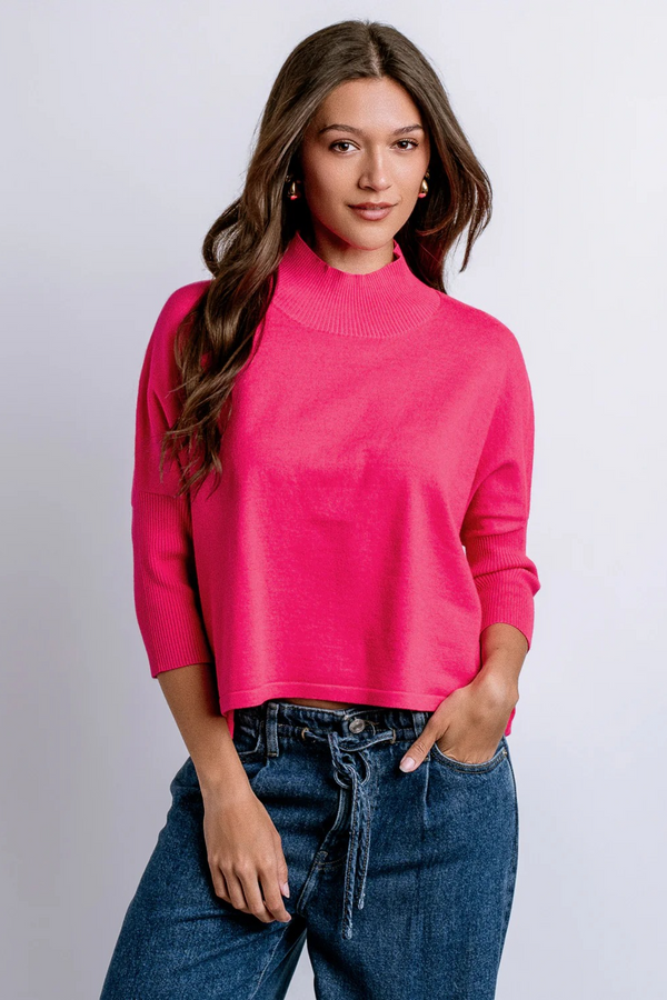 Dark Slate Gray Aja Ortho Solid Sweater Sweater