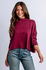 Light Gray Aja Ortho Solid Sweater Sweater