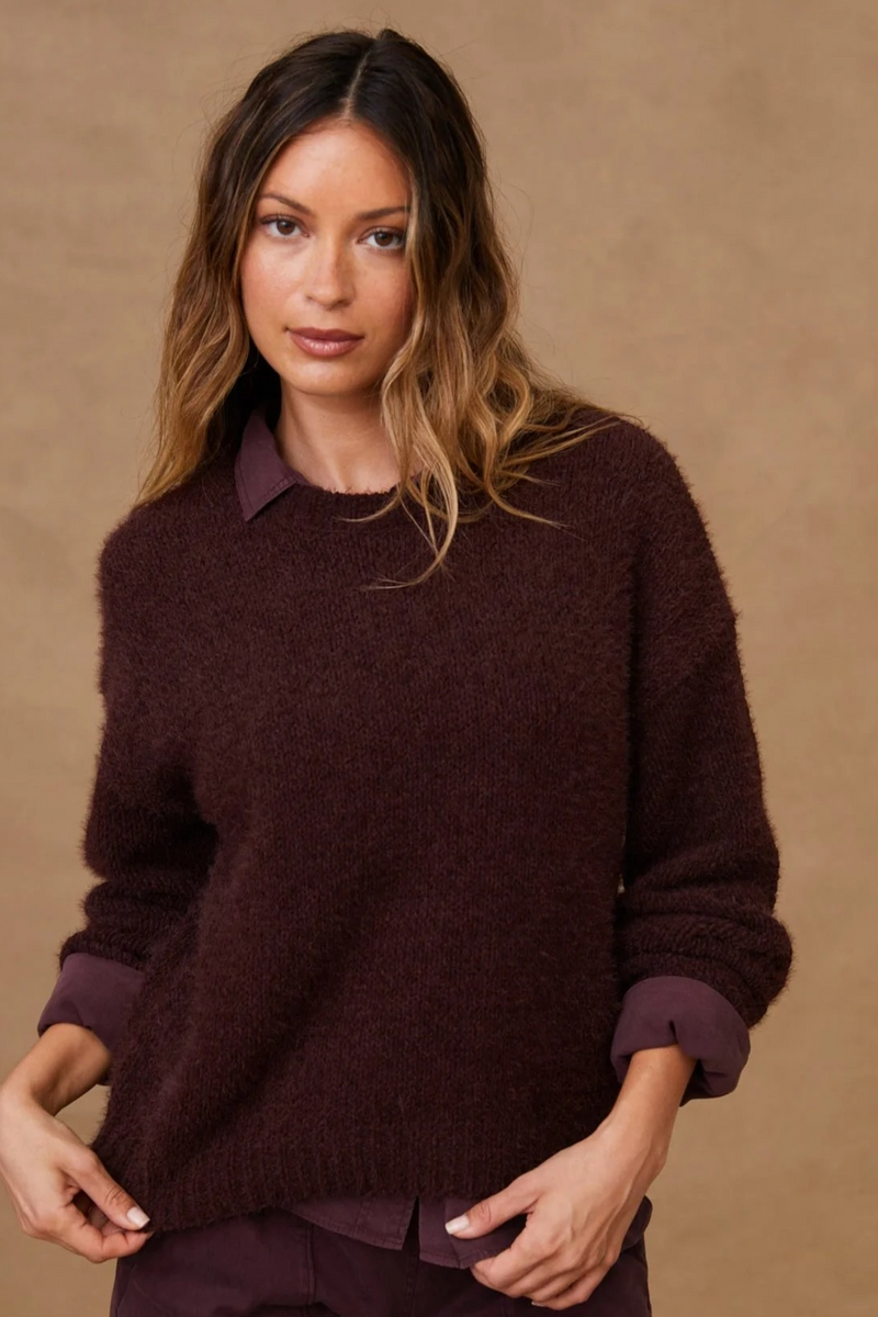 Black Drop Shoulder Sweater Sweater