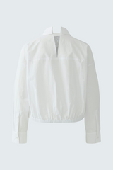 Lavender Cropped Shirt Blouse Blouse