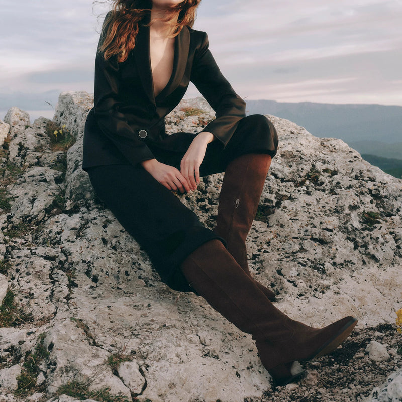 Dark Gray Virona H2O Boot Heel