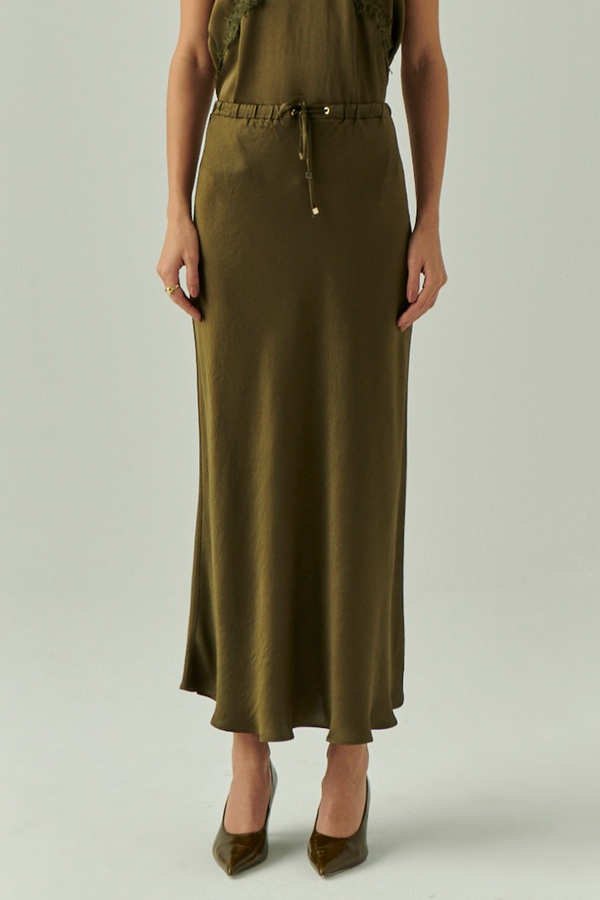 Gray Liv Skirt Maxi Skirt