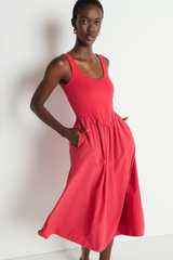 Lavender Fiona Dress Midi Dress