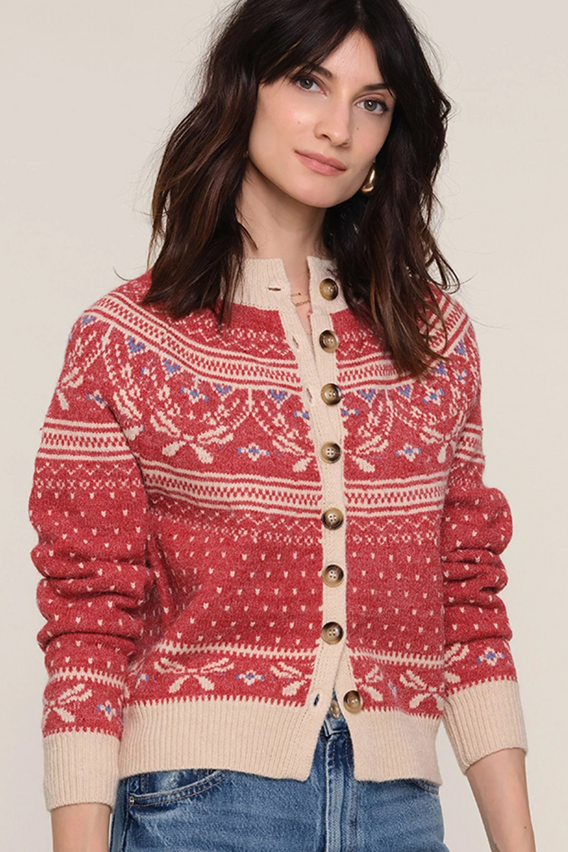 Light Gray Morrie Cardi Cardigan