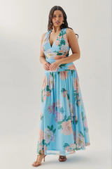 Light Gray Jadey Dress Maxi Dress