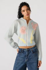 Lavender Jena Sweater Jacket Jacket