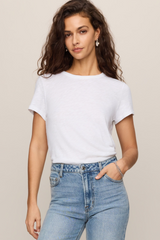 Lavender Junie Slub Tee Tee
