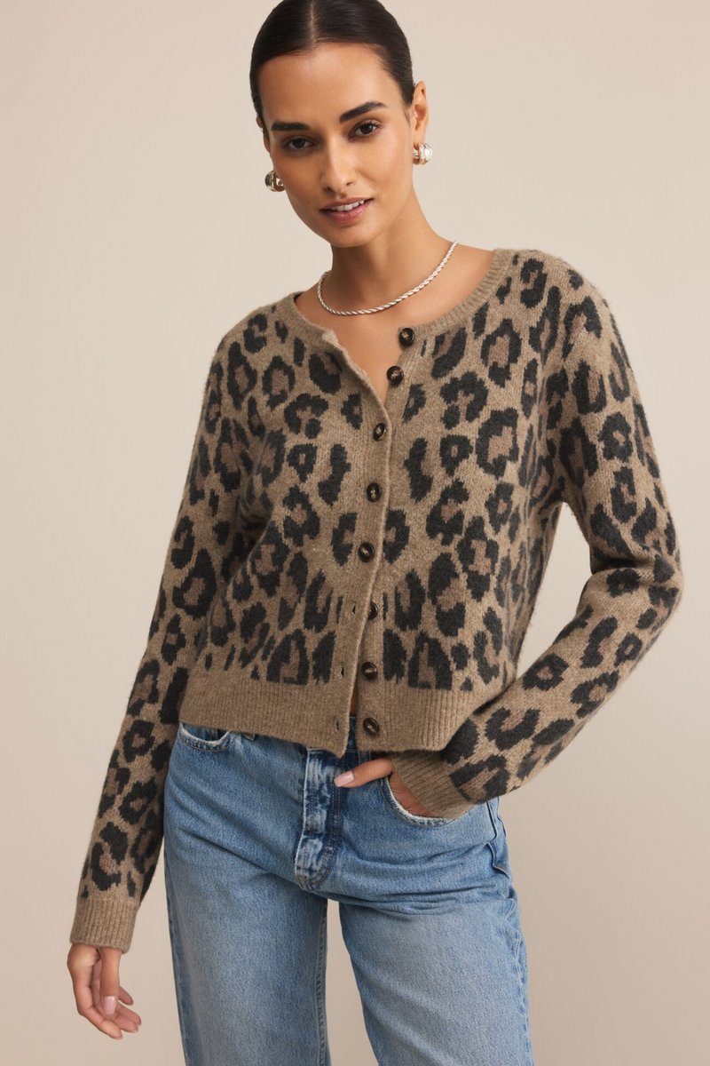 Gray Wild Outlook Cardigan Cardigan
