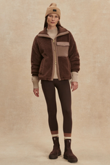 Tan Lowell Sherpa Jacket Jacket