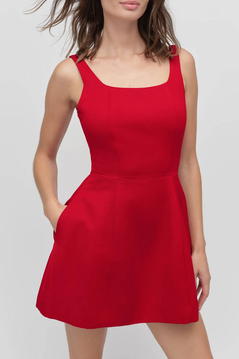 Light Gray The Morgan Dress Mini Dress