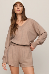 Everyday French Terry V-Neck