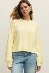 Antique White Coming Up Sweater Sweater