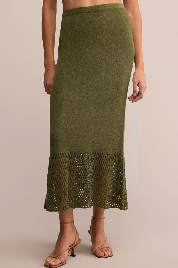 Gray Haven Sweater Knit Midi Skirt Midi Skirt