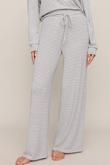 Gray Classic Stripe Pant Pant