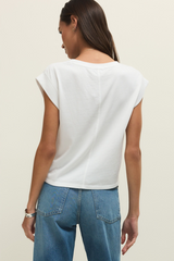 Antique White Camino Jersey Top Top