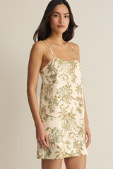 Light Gray Maude Tiki Tide Mini Dress Mini Dress