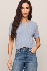 Cera Short Sleeve Cardigan