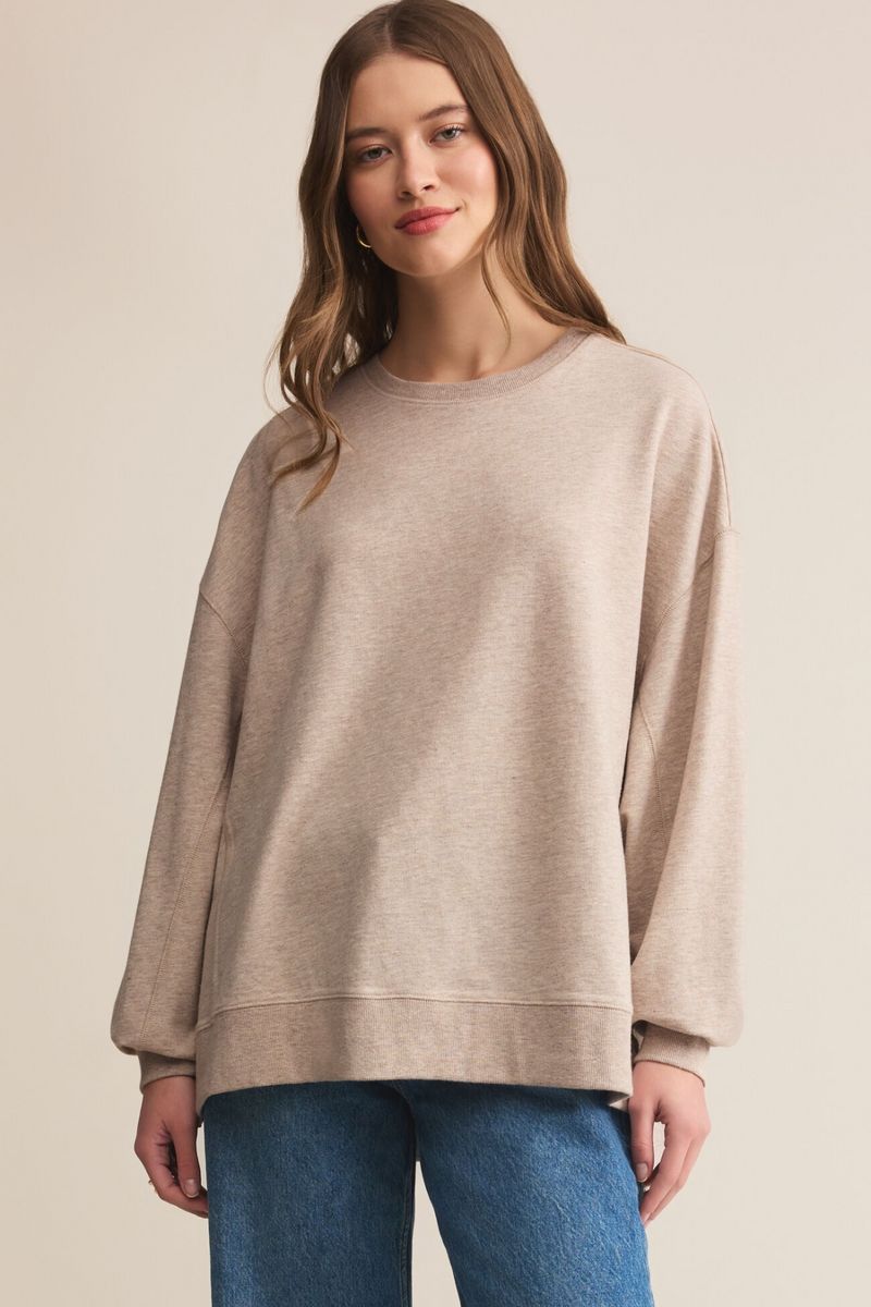 Gray Modern Weekender Sweatshirt