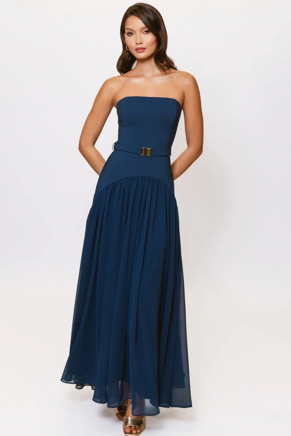 Dark Slate Gray Carmel Dress Maxi Dress