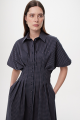 Lavender Floraine Dress Midi Dress