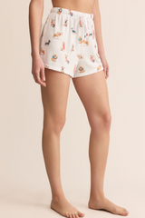 Light Gray Classic Pup Short Short