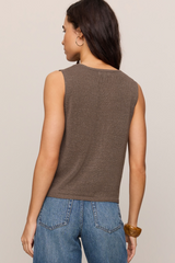 Syd Linen Knit Tank Vest