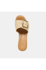 Lavender Jilian Wedges | Lt Natural Raffia Wedges