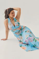 Light Gray Jadey Dress Maxi Dress