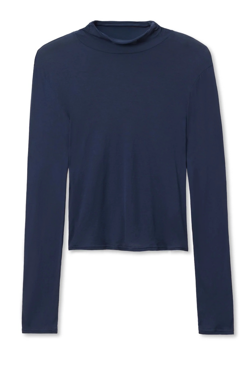 Dark Slate Gray Kim Mockneck Top Top